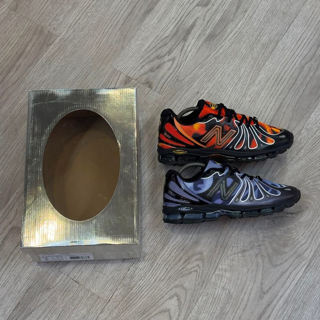 NEW BALANCE 1906R "CUSTOM FLAME" - ORANGE & BLUE EDITION